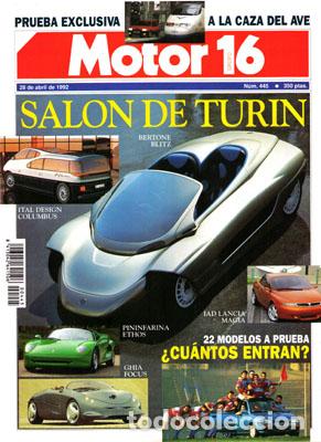 Coches: MOTOR 16 N&ordm; 445 (28-04-92)