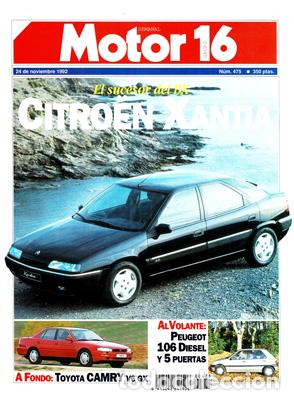 Coches: MOTOR 16 N&ordm; 475 (24-11-92)