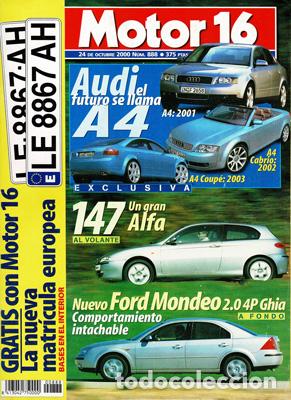 Coches: MOTOR 16 N&ordm; 888 (24-10-2000)