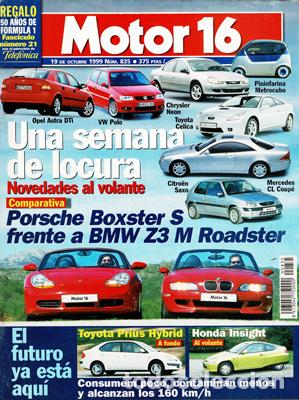 Coches: MOTOR 16 N&ordm; 835 (19-10-99)