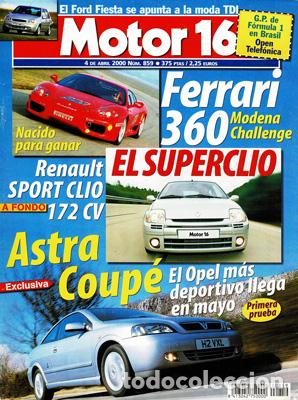 Coches: MOTOR 16 N&ordm; 859 (4-04-2000)