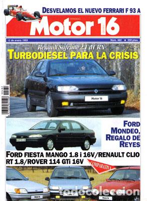 Coches: MOTOR 16 N&ordm; 482 (12-01-93)