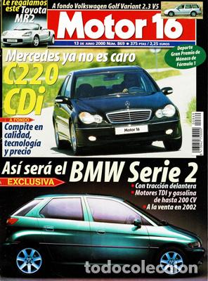 Coches: MOTOR 16 N&ordm; 869 (13-06-2000)