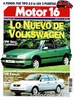 Coches: MOTOR 16 N&ordm; 514 (24-08-93)