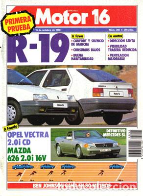 Coches: MOTOR 16 N&ordm; 260 (15-10-88)