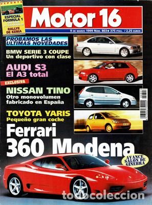Coches: MOTOR 16 N&ordm; 803 (9-03-99)