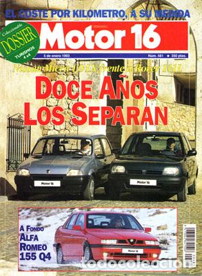 Coches: MOTOR 16 N&ordm; 481 (5-01-93)