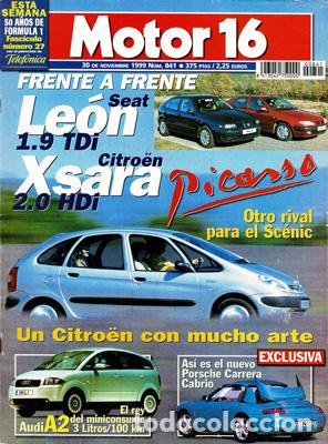 Coches: MOTOR 16 N&ordm; 841 (30-11-99)