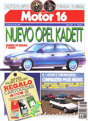 Coches: MOTOR 16 N&ordm; 336 (31-03-90)