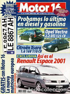 Coches: MOTOR 16 N&ordm; 887 (17-10-2000)