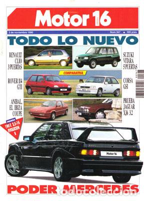 Coches: MOTOR 16 N&ordm; 367 (3-11-90)