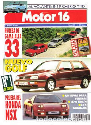 Coches: MOTOR 16 N&ordm; 402 (6-07-91)