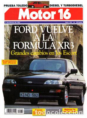 Coches: MOTOR 16 N&ordm; 434 (11-02-92)
