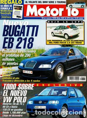 Coches: MOTOR 16 N&ordm; 825 (10-08-99)