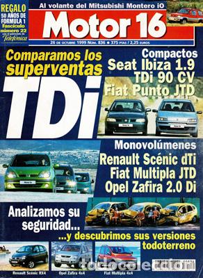 Coches: MOTOR 16 N&ordm; 836 (26-10-99)