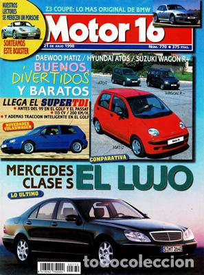 Coches: MOTOR 16 N&ordm; 770 (21-07-98)