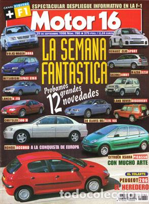 Coches: MOTOR 16 N&ordm; 780 (29-09-98)
