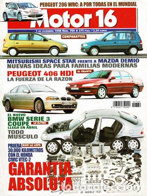 Coches: MOTOR 16 N&ordm; 789 (1-12-98)