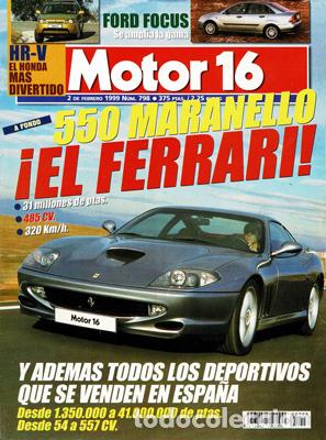 Coches: MOTOR 16 N&ordm; 798 (2-02-99)