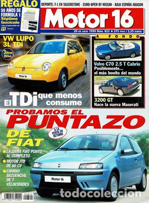 Coches: MOTOR 16 N&ordm; 822 (20-07-99)