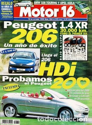 Coches: MOTOR 16 N&ordm; 834 (12-10-99)