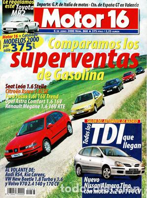 Coches: MOTOR 16 N&ordm; 868 (6-06-2000)
