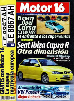 Coches: MOTOR 16 N&ordm; 889 (31-10-2000)