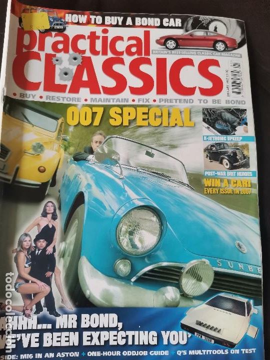 Coches: 2007 REVISTA PRATICAL CLASSICS - 007 SPECIAL - MG TD - ALFA GTV - JAGUAR XK8