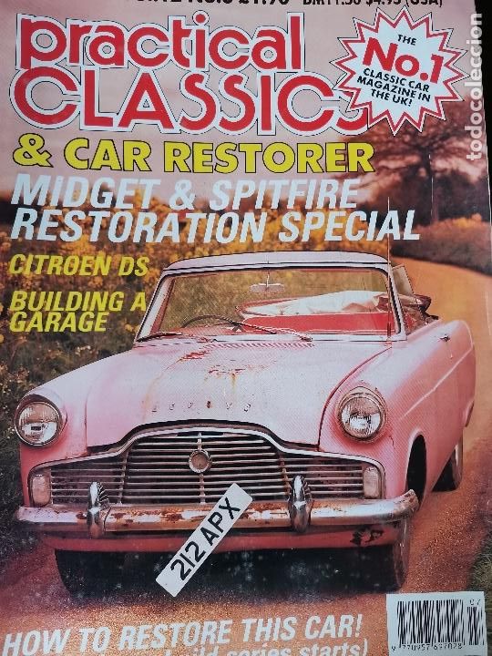 Coches: 1991 REVISTA PRATICAL CLASSICS - MIDGET & SPITFIRE RESTORATION SPECIAL - CITROEN DS