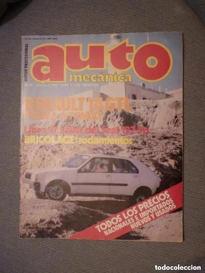 Autos: auto mec&aacute;nica n&ordm; 123 - junio 1980