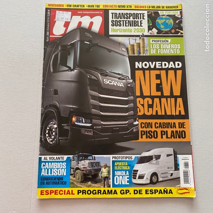 Carros: REVISTA CAMION TM TRANSPORTE MUNDIAL NUMERO 344