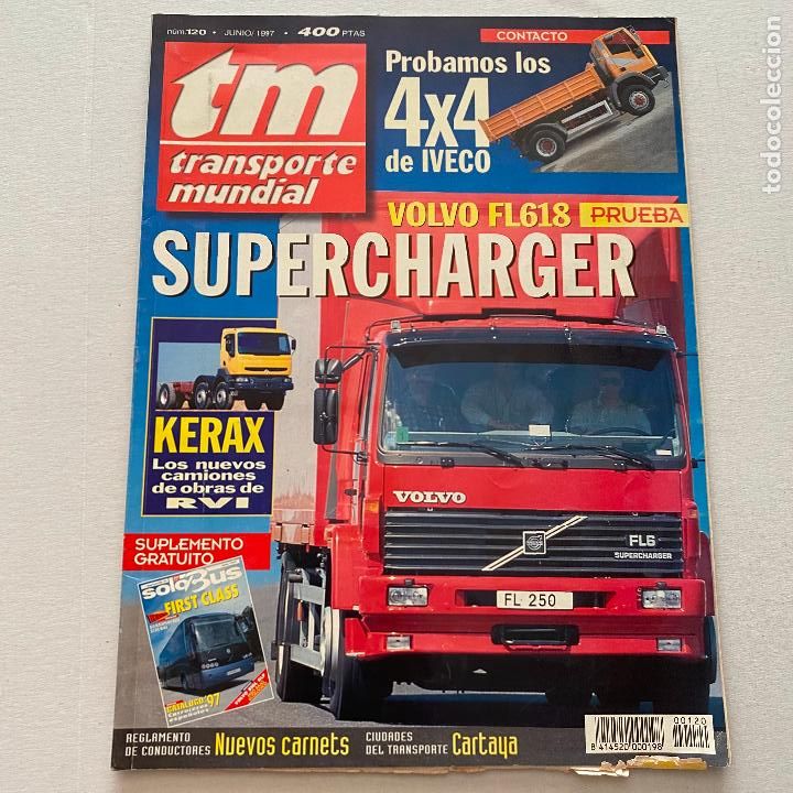 Carros: REVISTA CAMION TM TRANSPORTE MUNDIAL N&ordm; 120
