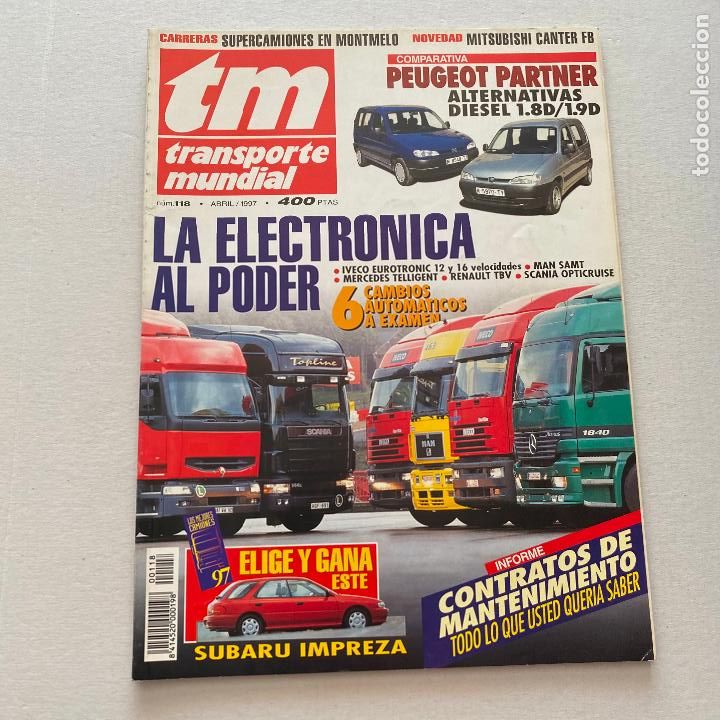Carros: REVISTA CAMION TM TRANSPORTE MUNDIAL N&ordm; 118