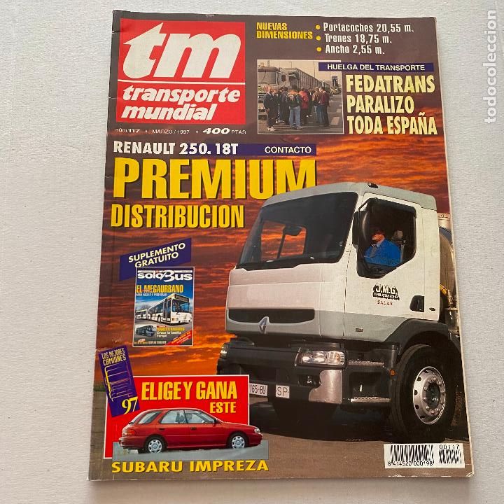 Carros: REVISTA CAMION TM TRANSPORTE MUNDIAL N&ordm; 117