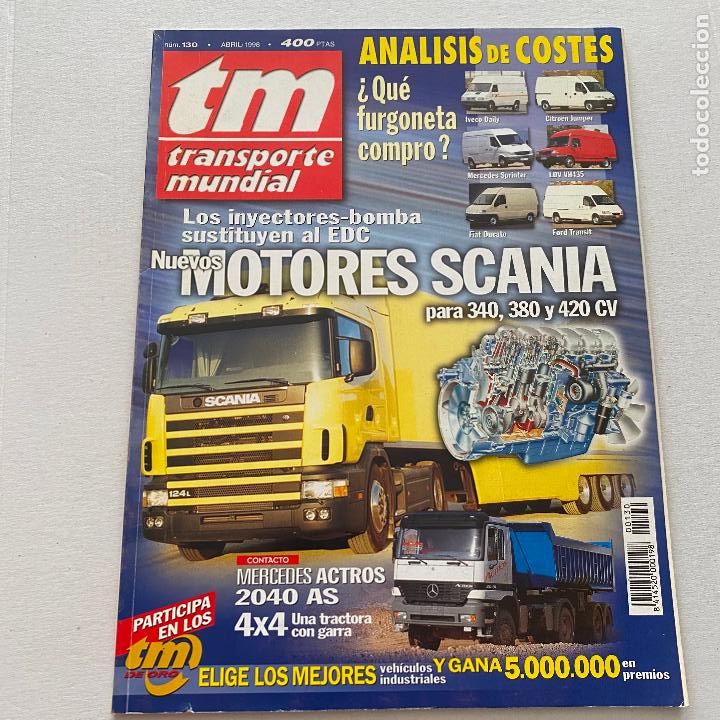 Carros: REVISTA CAMION TM TRANSPORTE MUNDIAL N&ordm; 130
