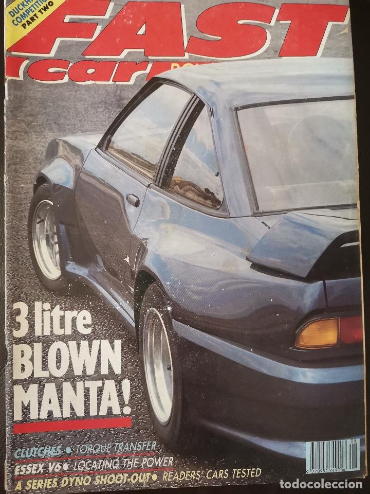 Coches: 1990 REVISTA FAST CAR - MANTRA 3 LITRE - ROVER V8