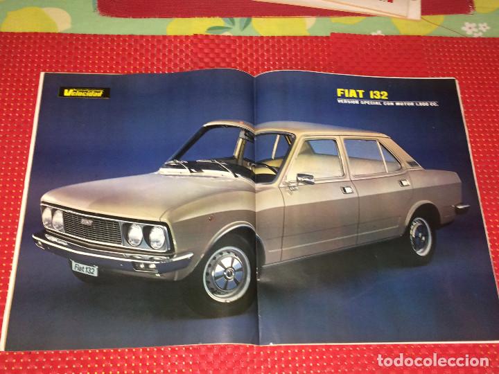 Coches: FIAT 132 - PRESENTACI&Oacute;N - REVISTA VELOCIDAD - CON POSTER CESTRAL - 20 DE MAYO DE 1972
