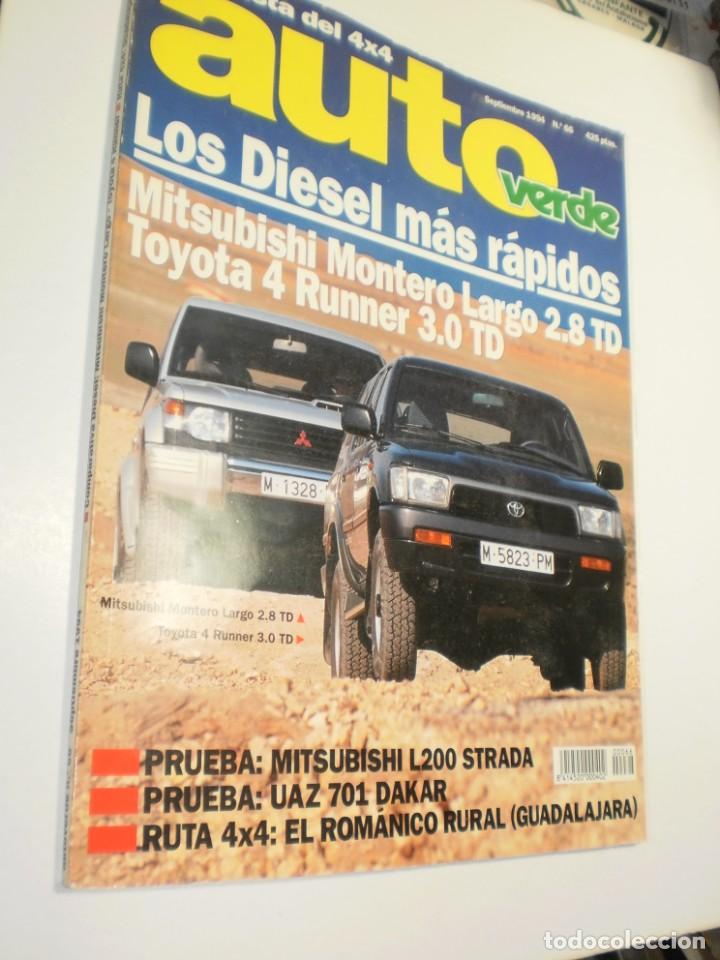 Auto: auto verde 4x4 n&ordm; 66 septiembre 1994 (buen estado)