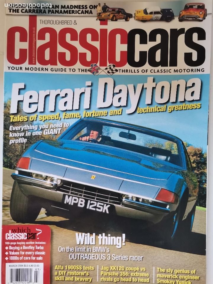 Coches: 2006 REVISTA THOROUGHBRED & CLASSIC CARS - CARRERA PANAMERICANA - FERRARI DAYTONA - ALFA 1900 SS