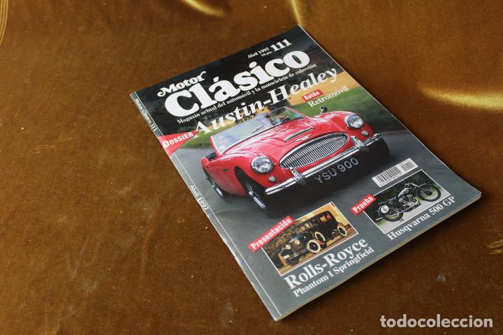 Coches: Revista Motor cl&aacute;sico, N&ordm; 111, Abril 1997.