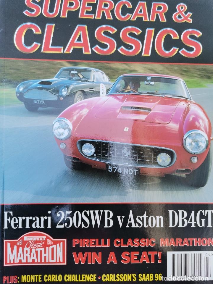 Coches: 1991 REVISTA SUPERCAR CLASSICS - FERRARI 250SWB VS ASTON MARTIN DB4GT - RALLY MONTE CARLO