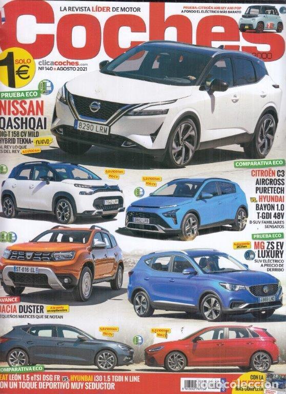 Coches: REVISTA COHES N&ordm; 140 A&Ntilde;O 2021. PRU: ABARTHY 595C SCORPIONERO. CITROEN AMI MY AMI POP.COMP: KIA XCEED