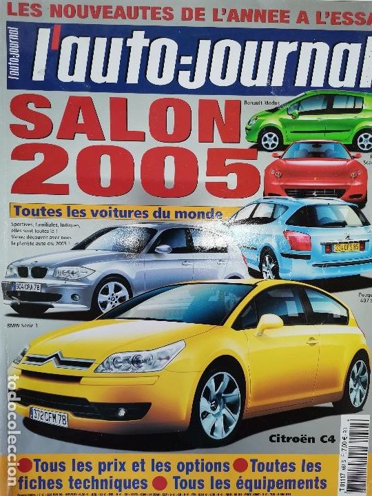 Voitures: 2005 REVISTA L`AUTO JOURNAL SALON - TODAS LAS VIATURAS DEL MONDO