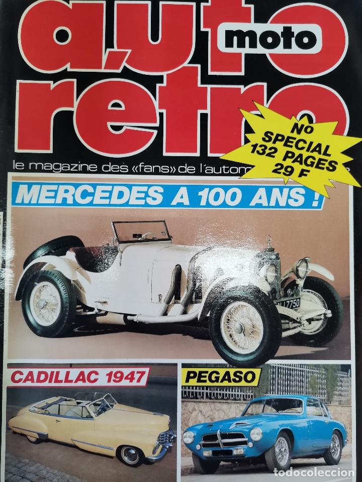 Coches: 1985 REVISTA AUTO RETRO - 100 A&Ntilde;OS MERCEDES - CADILLAC 1947 - PEGASO - MOTO VINCENT H.D.R