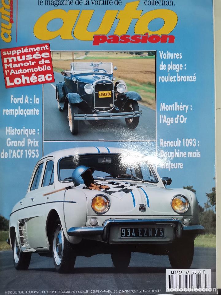 Coches: 1993 REVISTA AUTO RETRO - FORD A - RENAULT DAUPHINE - GRAND PRIX DE L`ACF 1953