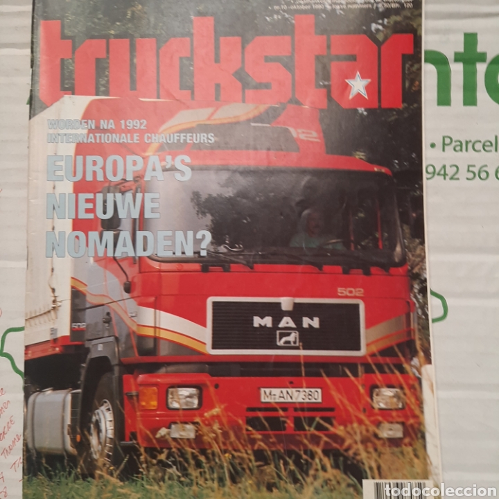 Auto: Revista truckstar n. 10 de 1990 camion man