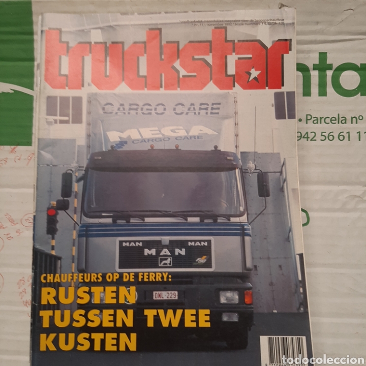 Coches: Revista truckstar n. 11 de 1992 camion Mercedes benz