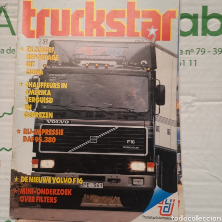 Auto: Revista truckstar n. 12 de 1987 camion daf