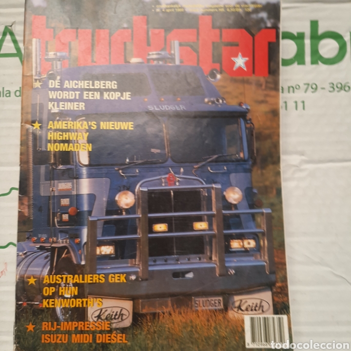Auto: Revista truckstar n. 4 de 1989 camion daf man