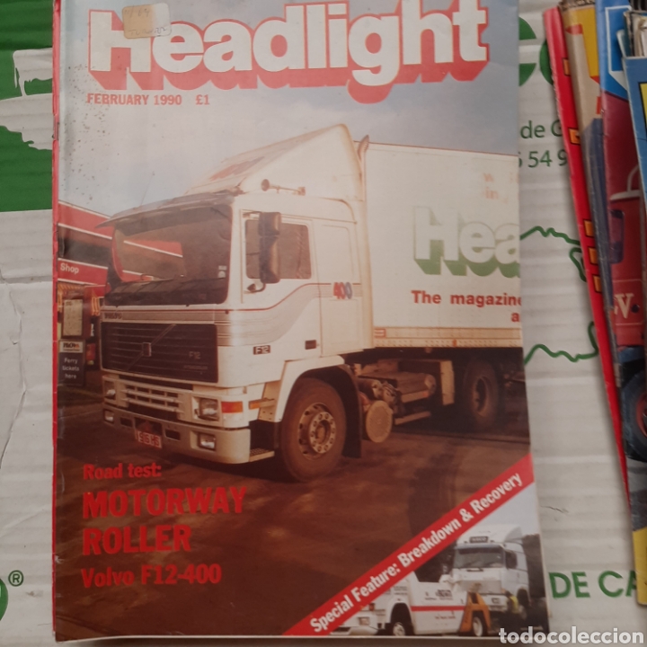 Coches: Revista headlight de 1990 camion volvo - Foto 1